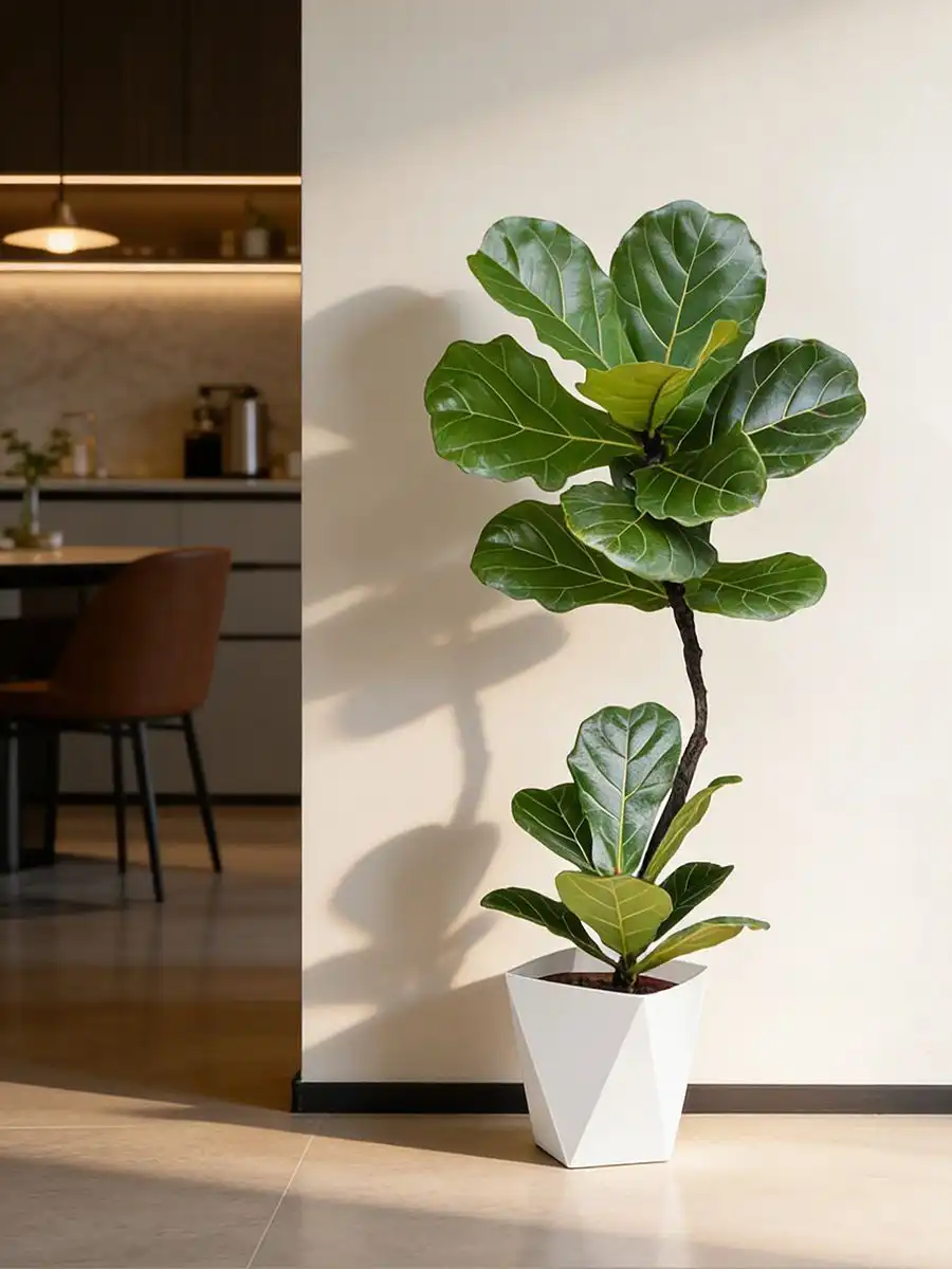 Fiddle-leaf fig - full plant shot
