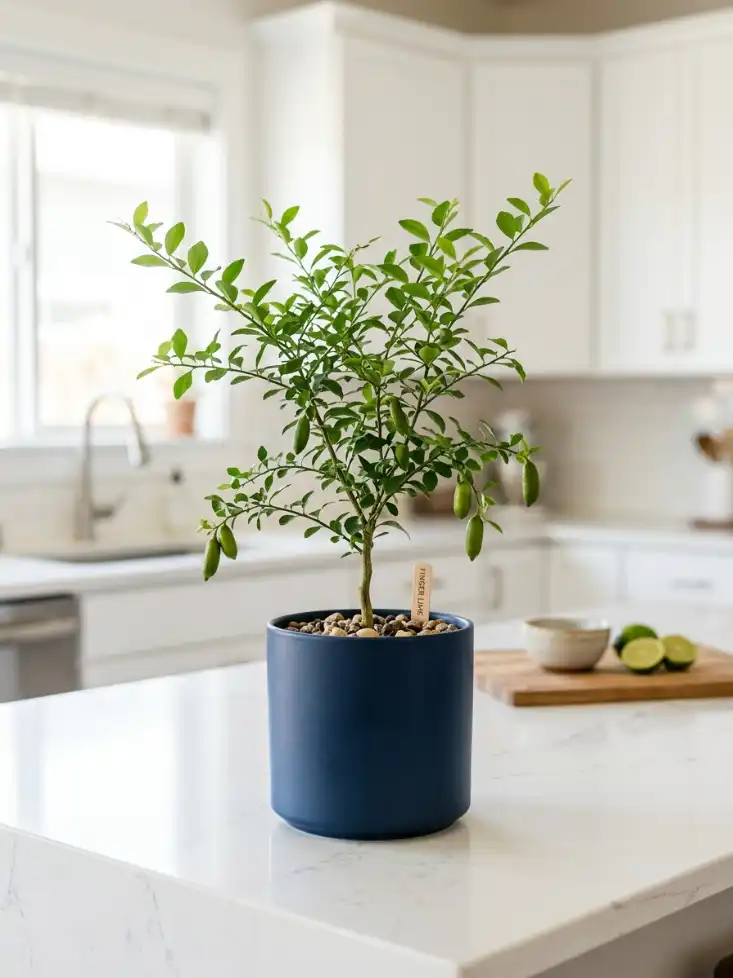 Finger Lime Tree - grafted sapling ready for planting