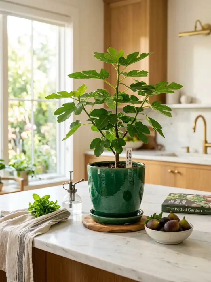 Fig Sapling - Grow Your Own Sweet Figs at Home - close-up detail