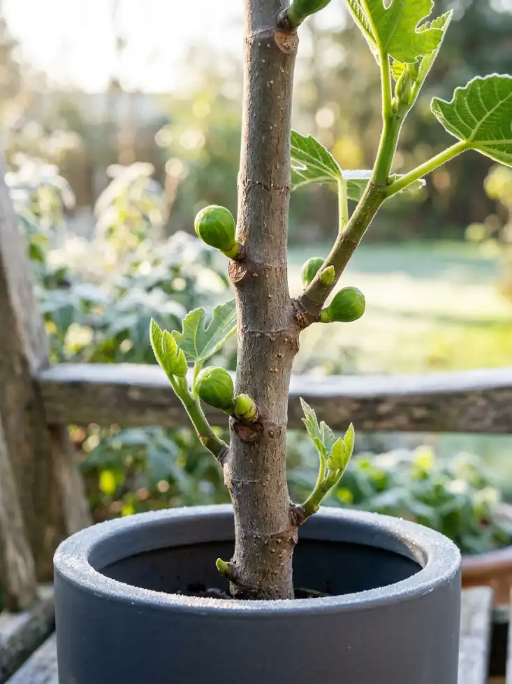 Chicago Hardy Fig Tree — Cold-Hardy to Zone 5, Fruits on New Wood, Patio-Friendly