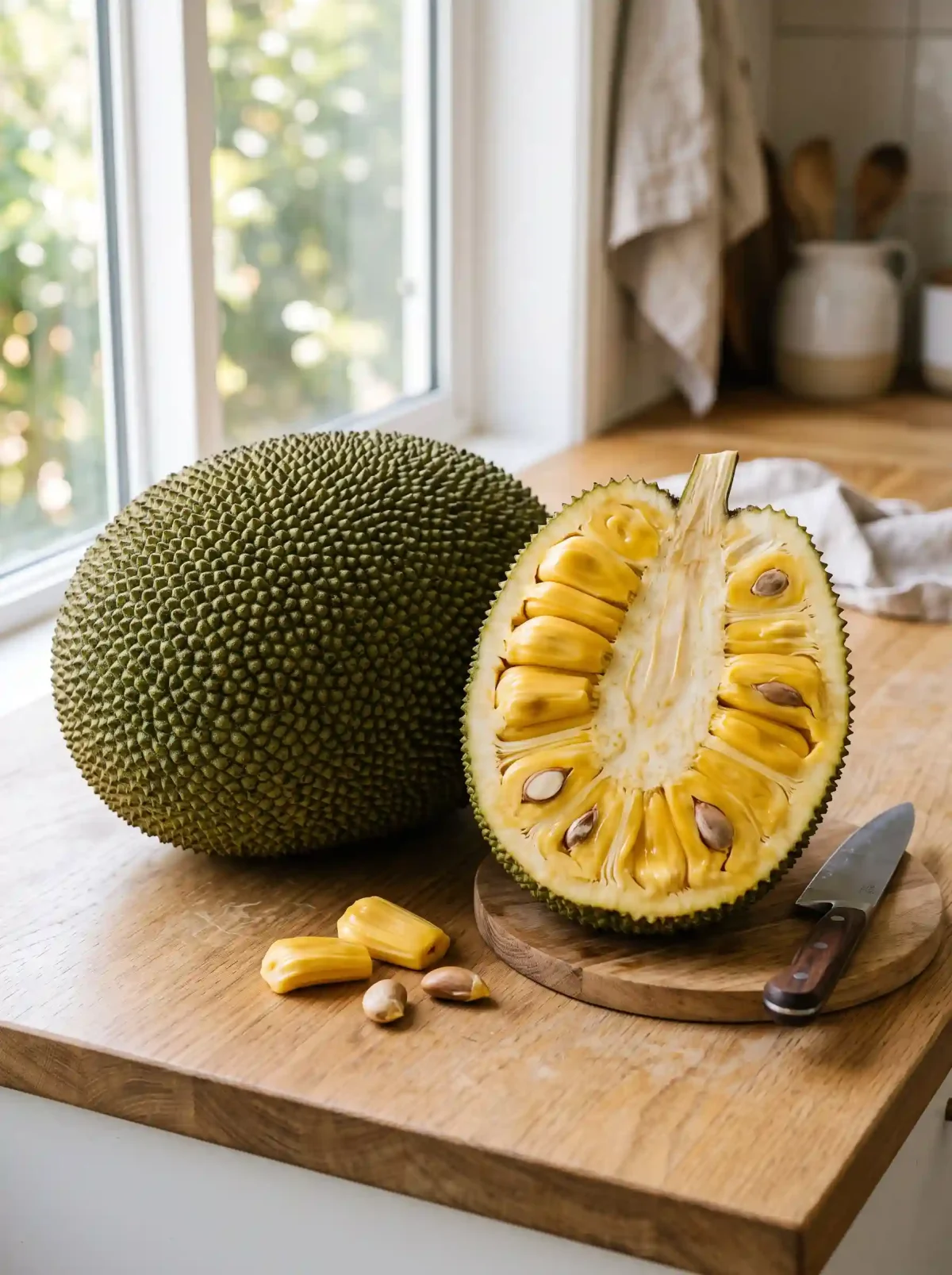 Jackfruit Tree Seedling | Live Tropical Fruit Plant (8-13")